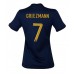 Maillot de foot France Antoine Griezmann #7 Domicile vêtements Femmes Monde 2022 Manches Courtes